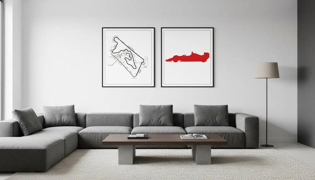 Minimalist Motorsport Art: The Art of Simplicity in Racing Decor (2026)
