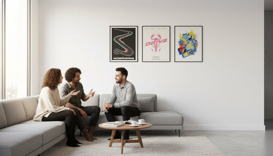 Conversation Starter Posters for Living Room: How to Choose Art That Speaks