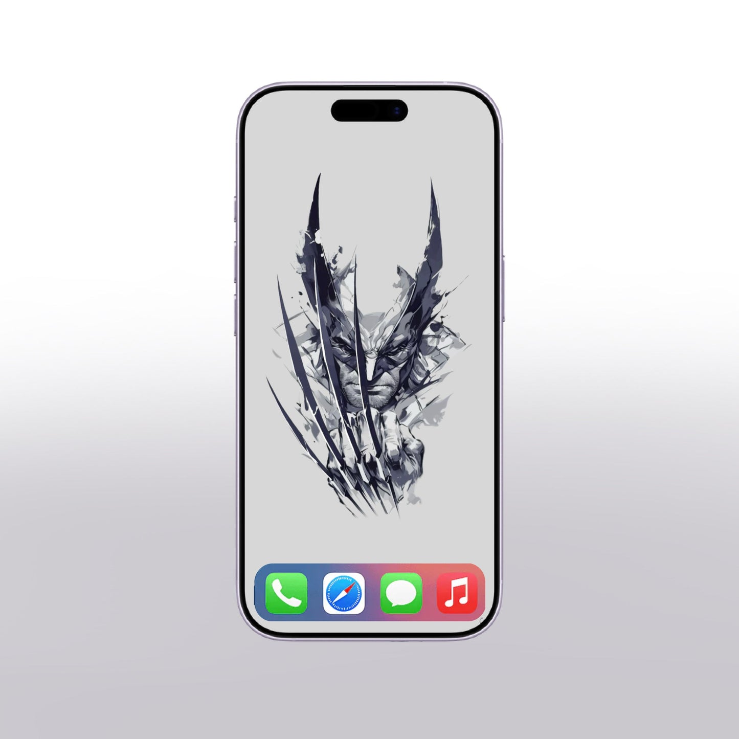 Digital Download “Animal” Wallpaper, iOS and Android Flexo Draws