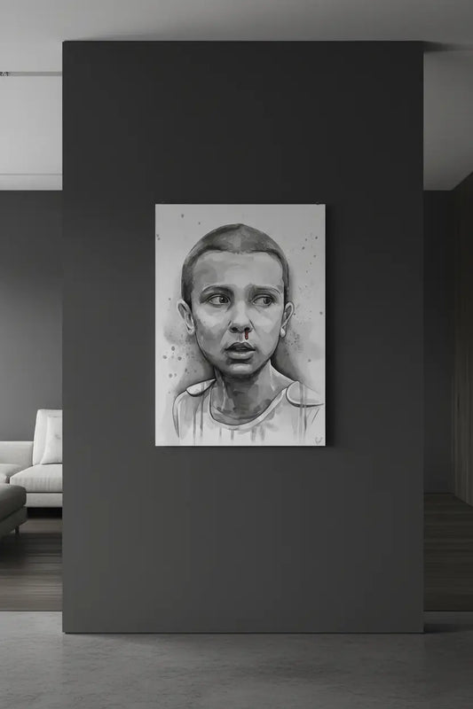 “Eleven” Stranger Things Eleven Watercolour Limited Edition Portrait Print. Semi-Glossy A3 - 50 units Flexo Draws